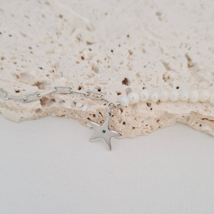 bratara-cu-perle-stea-de-mare-cu-diamant-natural-model-combinat-cu-perle-si-lantisor-zale-argint-925-68006-4
