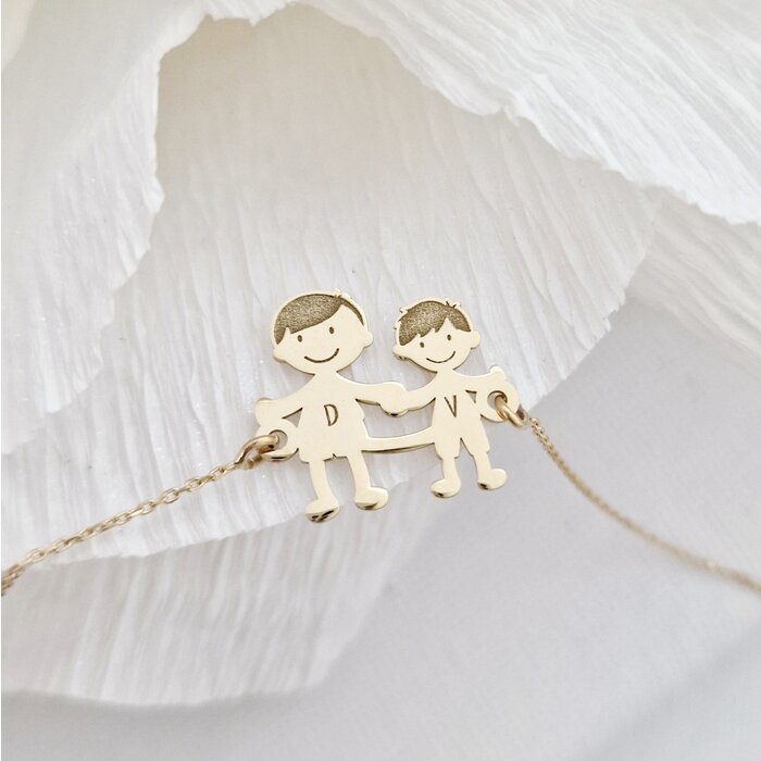 bratara-familie-2-membri-pandant-aur-galben-14k-cu-lantisor-80360-4
