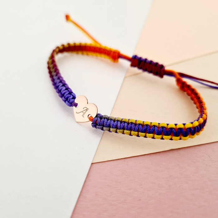 bratara-personalizata-cu-snur-impletit-multicolor-pandantiv-inima-aur-roz-14k-47102-4
