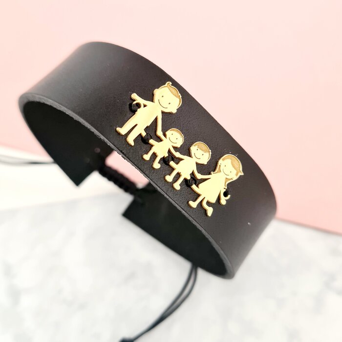 bratara-tata-piele-groasa-pand-familie-4-membri-placat-cu-aur-57236-4