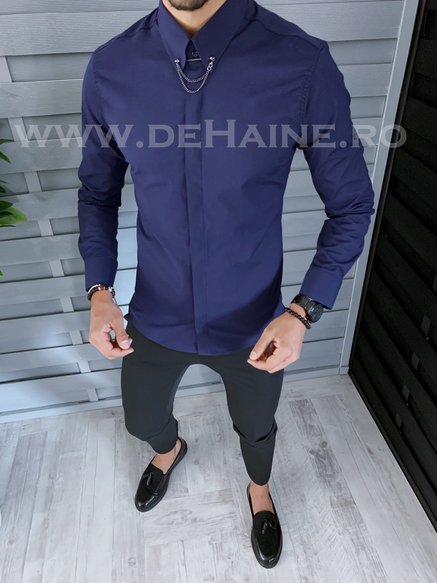 camasa-barbati-online-zara-Ads-B1425-bleumarin