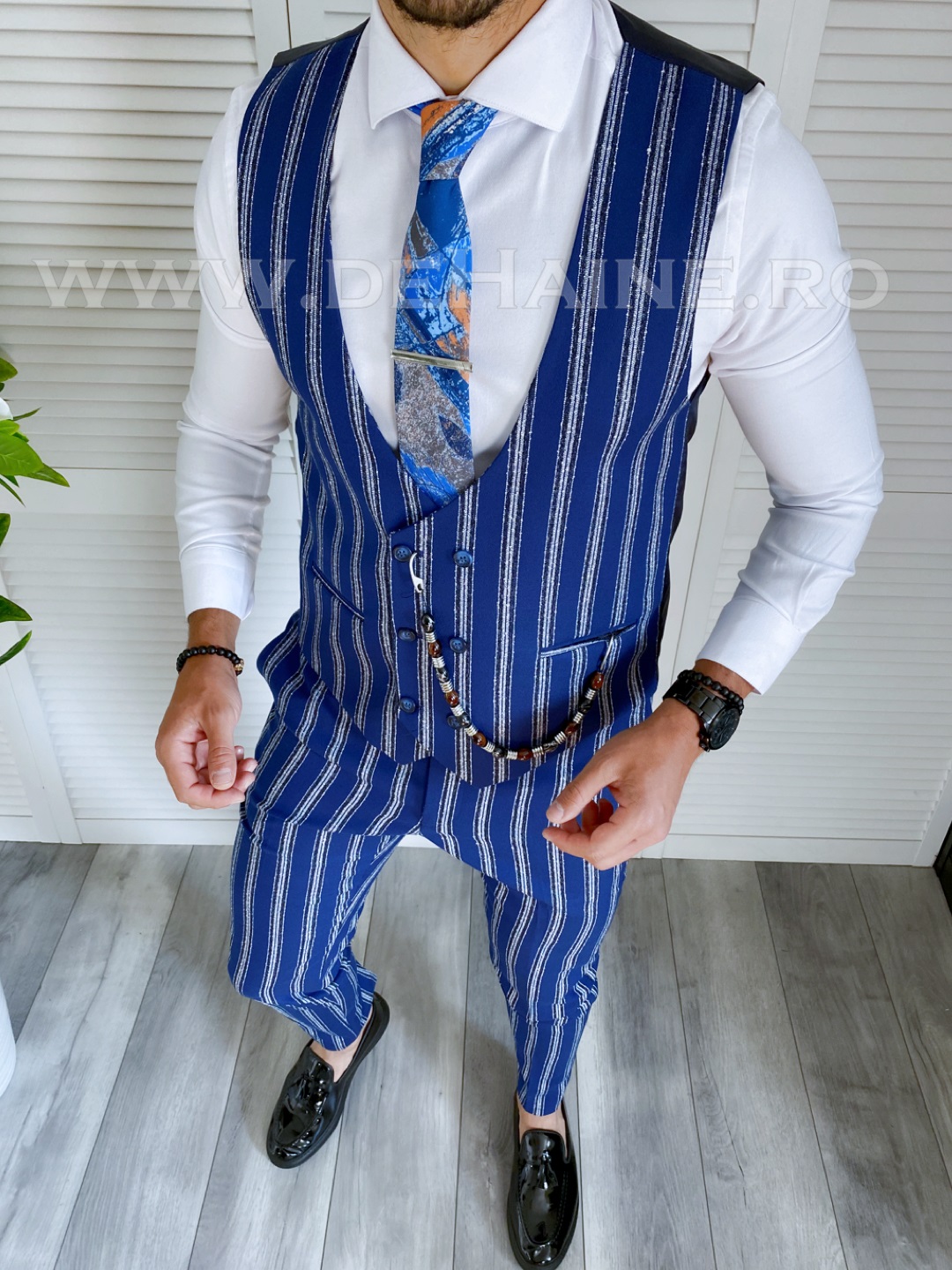 compleu-barbati-vesta-pantaloni-zara-Mansfield-A8749