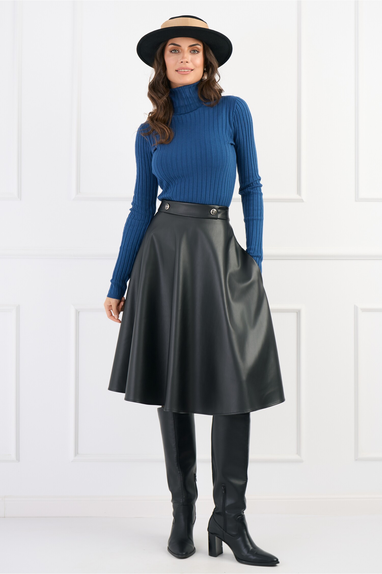 fusta-dy-fashion-midi-clos-din-piele-ecologica-neagra-cu-nasturi-in-talie-1340453-1086809-4
