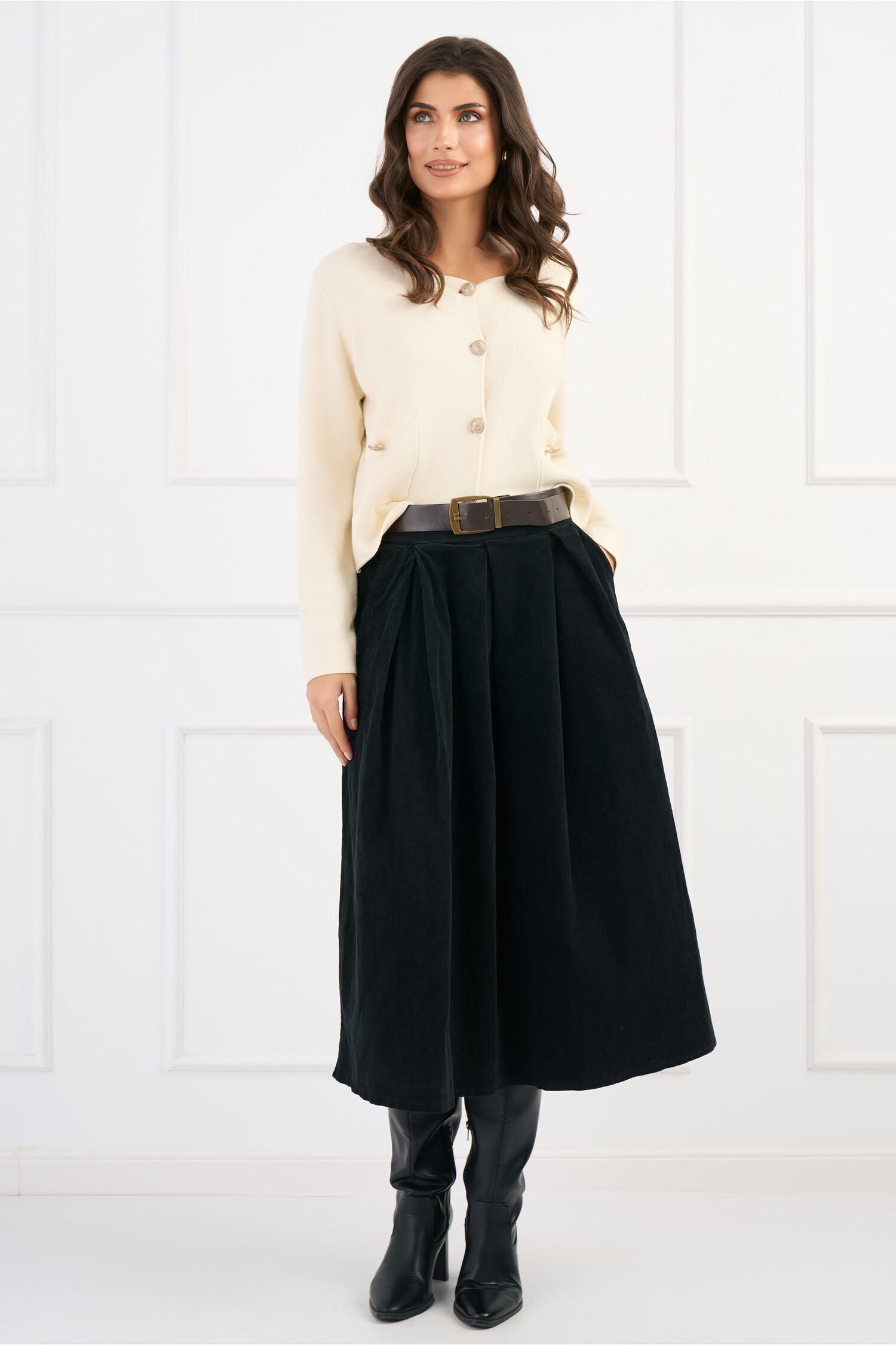 fusta-midi-din-velur-neagra-cu-pliuri-si-curea-in-talie-1341953-1087703-4