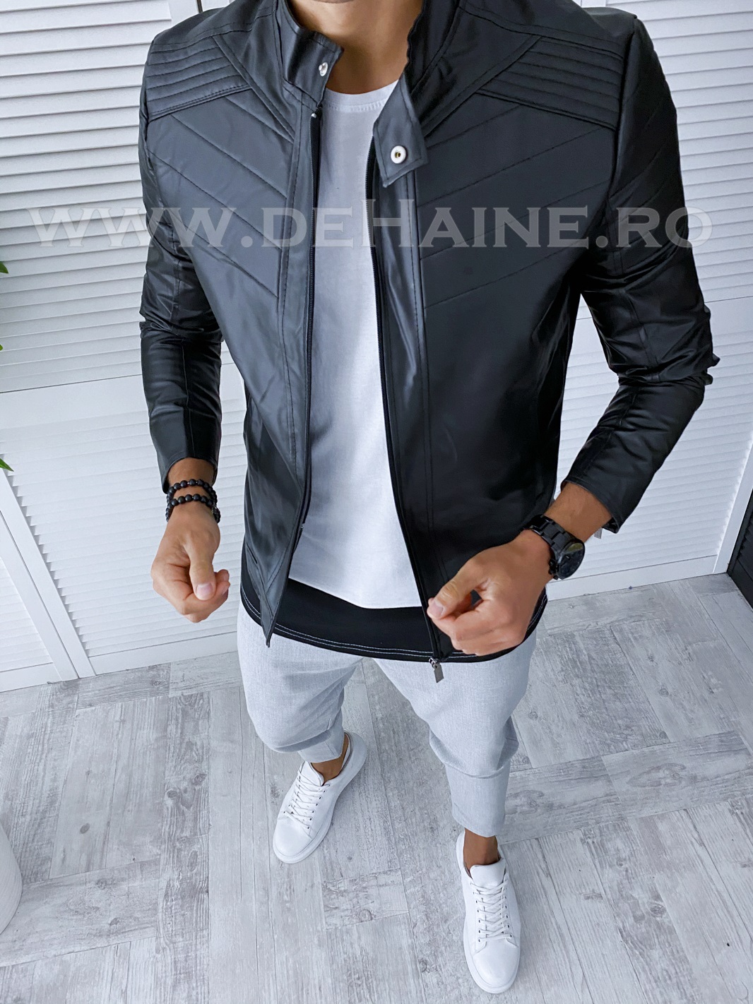 geaca-piele-barbati-online-zara-Djplus-B2840-neagra