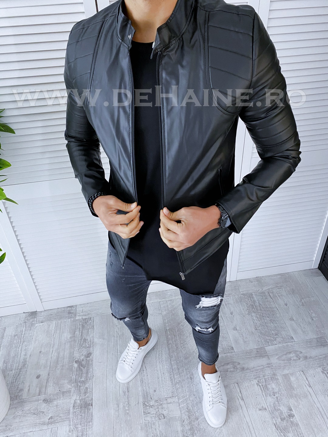 geaca-piele-barbati-online-zara-Djplus-B2862-neagra-c