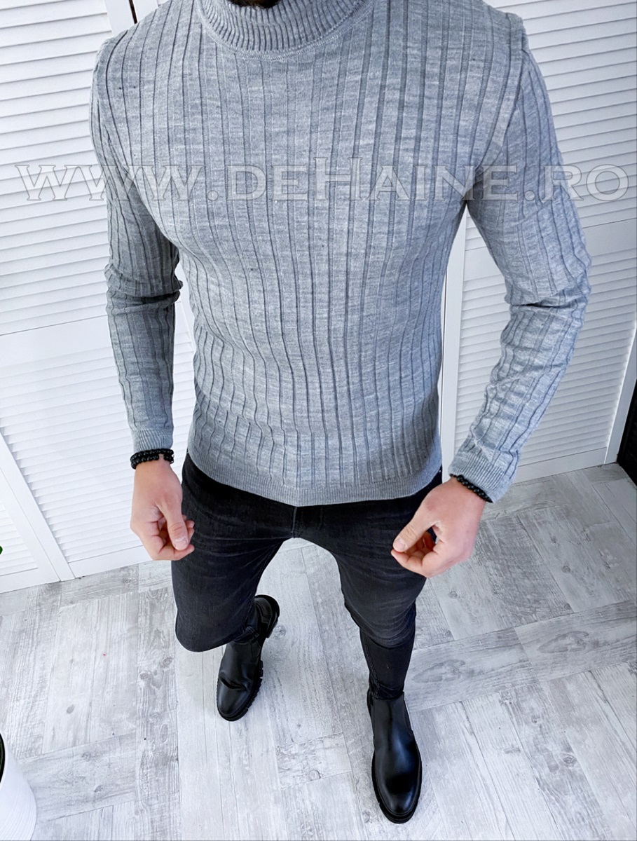 helanca-barbati-slim-fit-gri-inchis-b2736-2