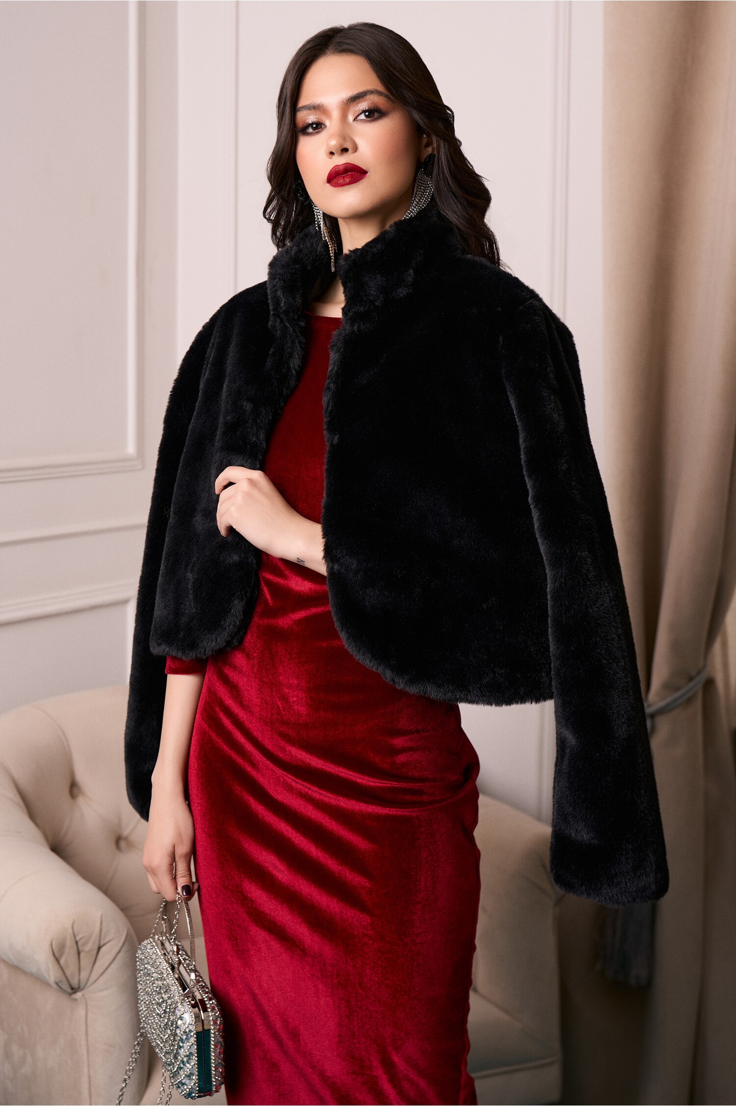 jacheta-scurta-eleganta-din-blanita-neagra-1341872-1088792-4