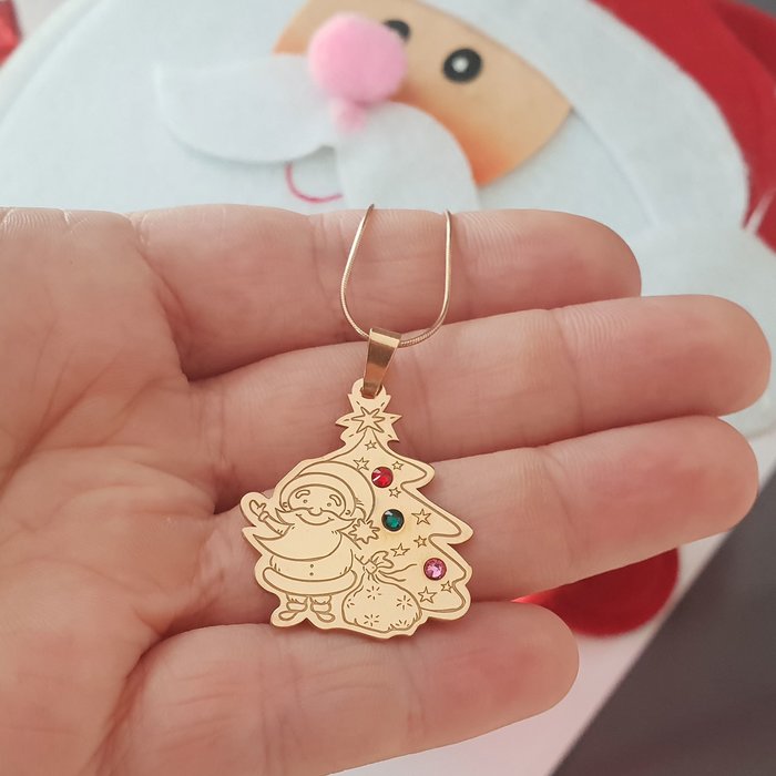 lantisor-cu-pandantiv-personalizat-de-craciun-mos-si-brad-argint-925-placat-cu-aur-roz-14k-cristale-swarovski-24250-4