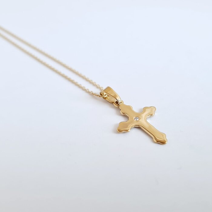 lantisor-personalizat-cu-diamant-natural-pandantiv-cruce-aur-galben-14-k-38620-4
