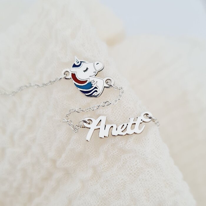 lantisor-personalizat-cu-nume-si-pandantiv-lateral-unicorn-colorat-cu-email-argint-926-74579-4