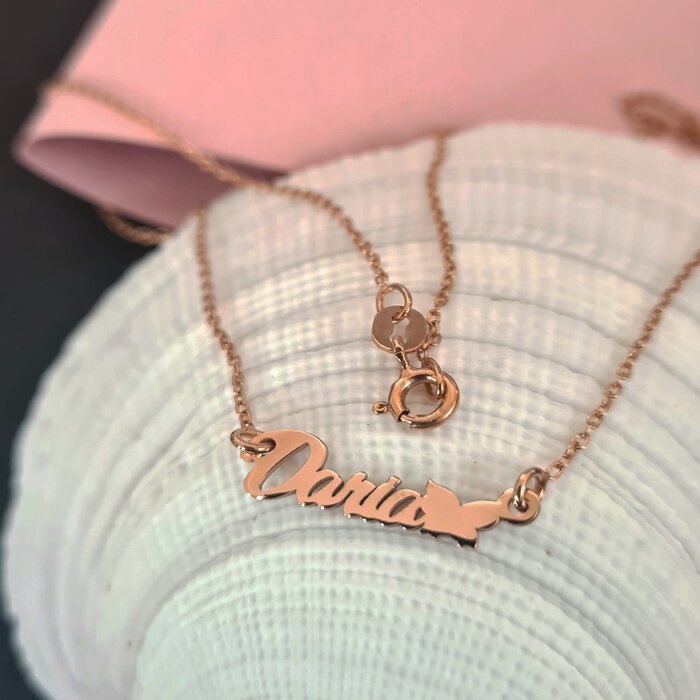 lantisor-personalizat-cu-nume-si-simbol-fluture-font-elegant-argint-925-placat-cu-aur-roz-18k-56165-4