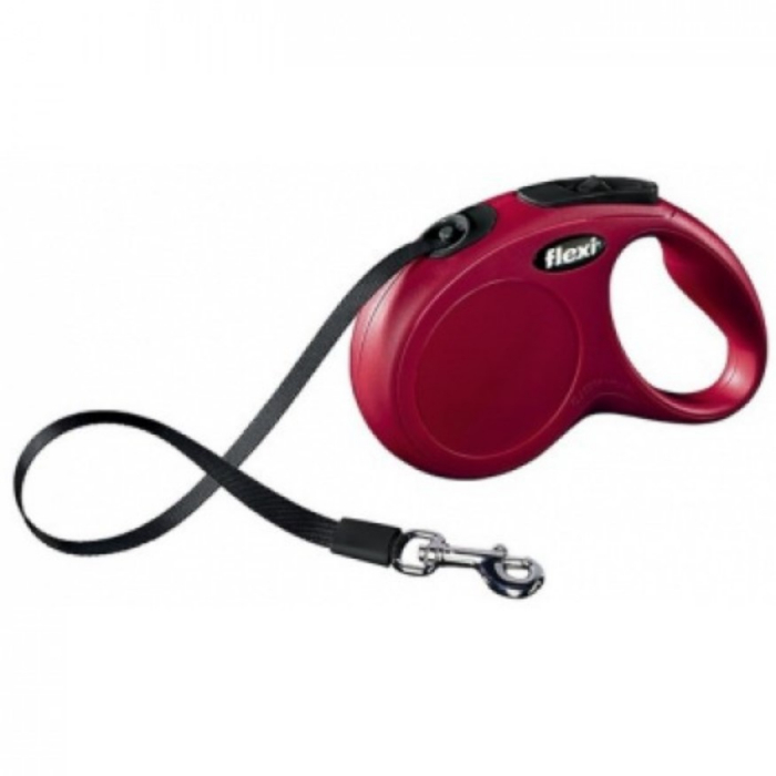 lesa-pentru-caini-flexi-new-classic-banda-s-5m-rosu-866-2941