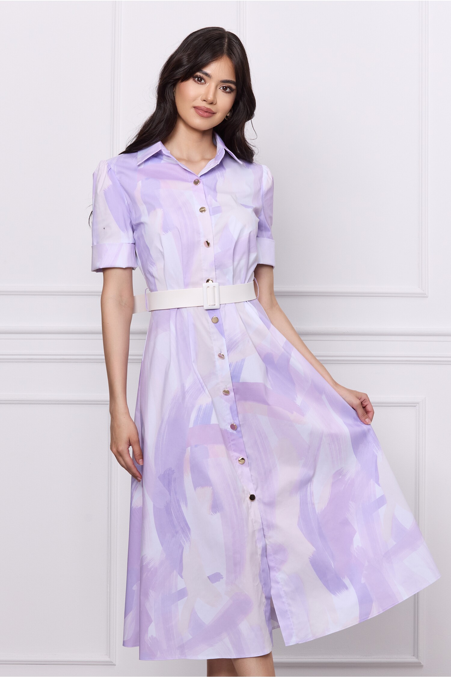 rochie-dy-fashion-lila-cu-imprimeu-bej-si-curea-in-talie-1296578-1049987-4