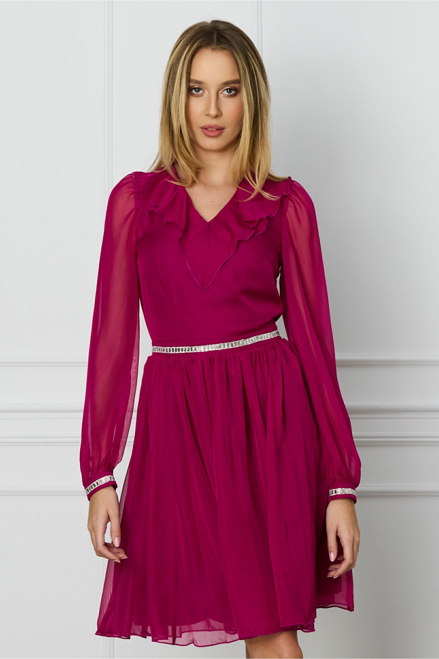 rochie-dy-fashion-magenta-cu-volan-si-strasuri-1310702-1062392-4