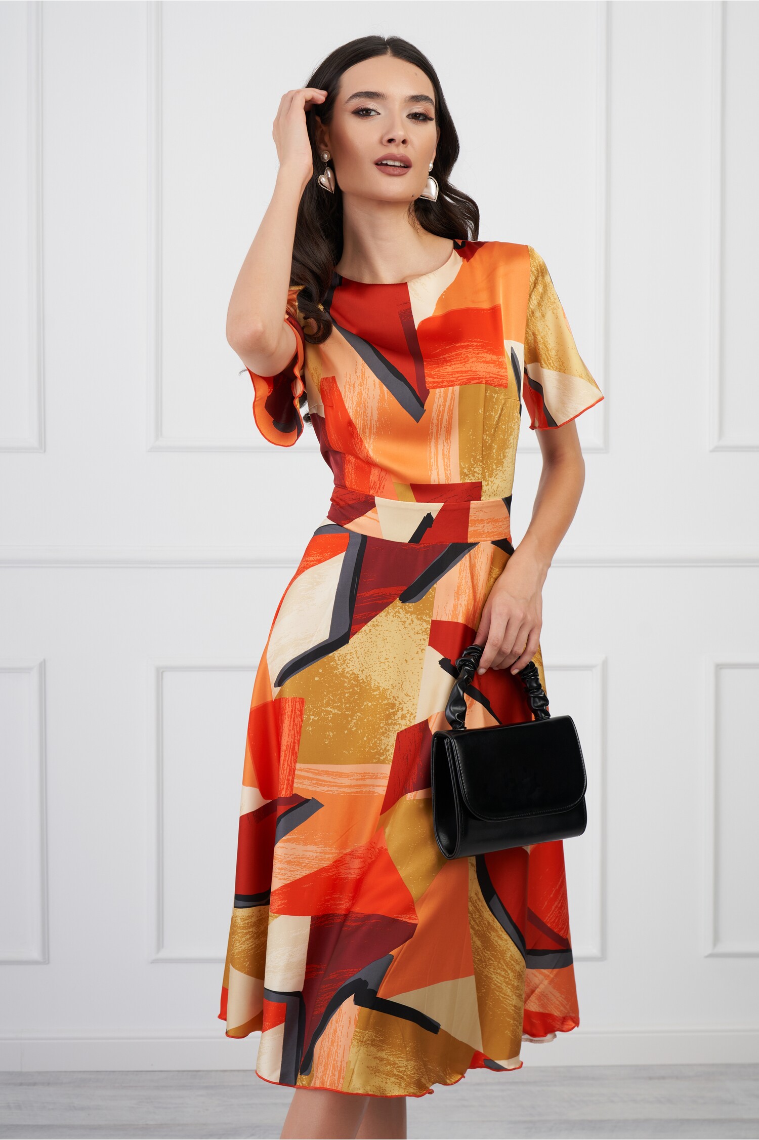 rochie-dy-fashion-midi-orange-cu-imprimeuri-galbene-1317449-1067186-4