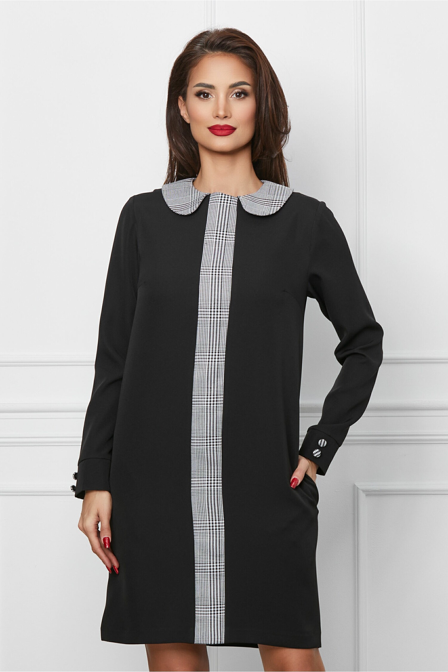 rochie-dy-fashion-neagra-cu-banda-decorativa-imprimata-1254916-1017106-4