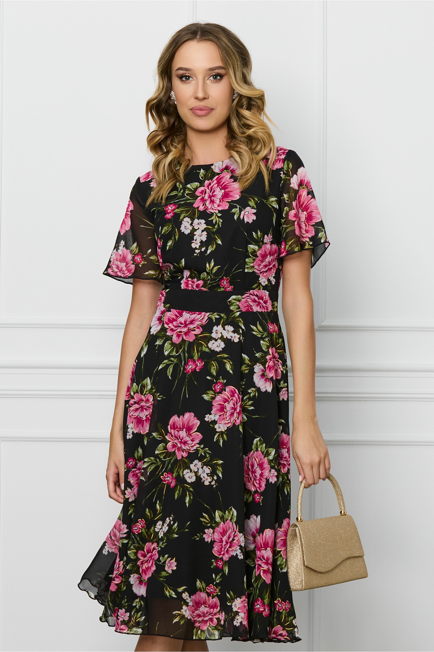 rochie-dy-fashion-neagra-din-voal-cu-imprimeuri-florale-roz-1307312-1059242-4