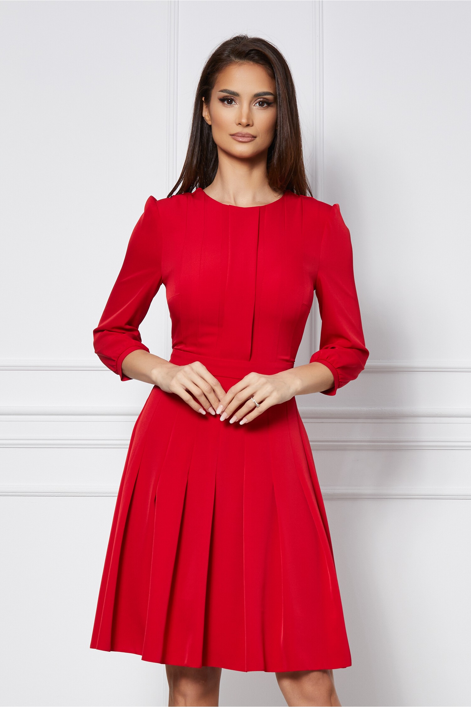 rochie-dy-fashion-rosie-cu-pliuri-pe-bust-si-fusta-1260532-1020631-4