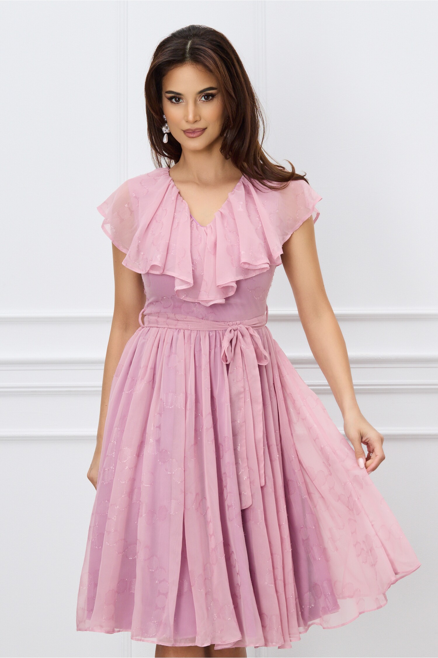rochie-dy-fashion-roz-din-voal-cu-buline-si-cordon-in-talie-1291448-1043357-4