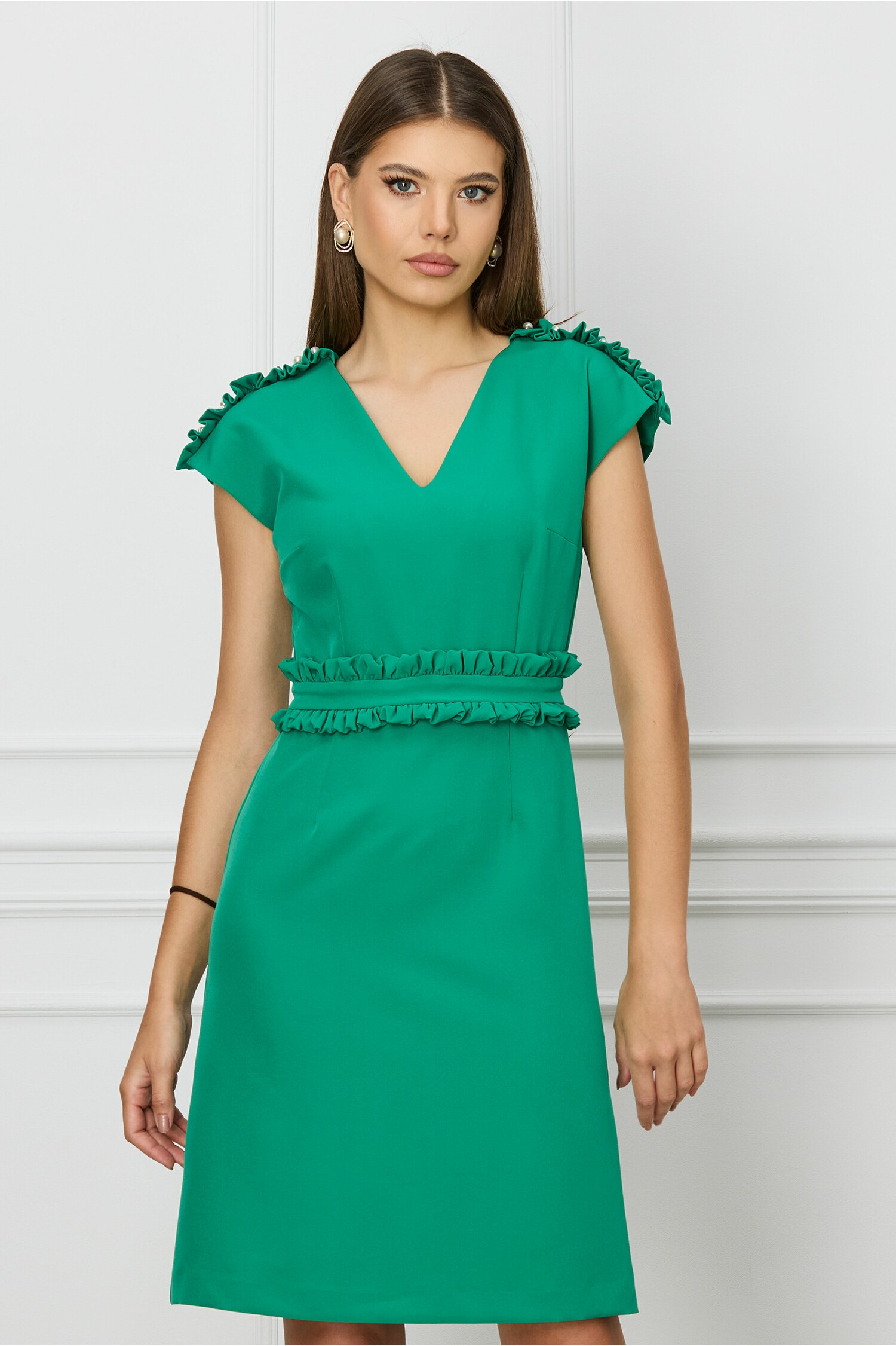 rochie-dy-fashion-verde-cu-volanase-in-talie-si-la-umeri-1302512-1054115-4