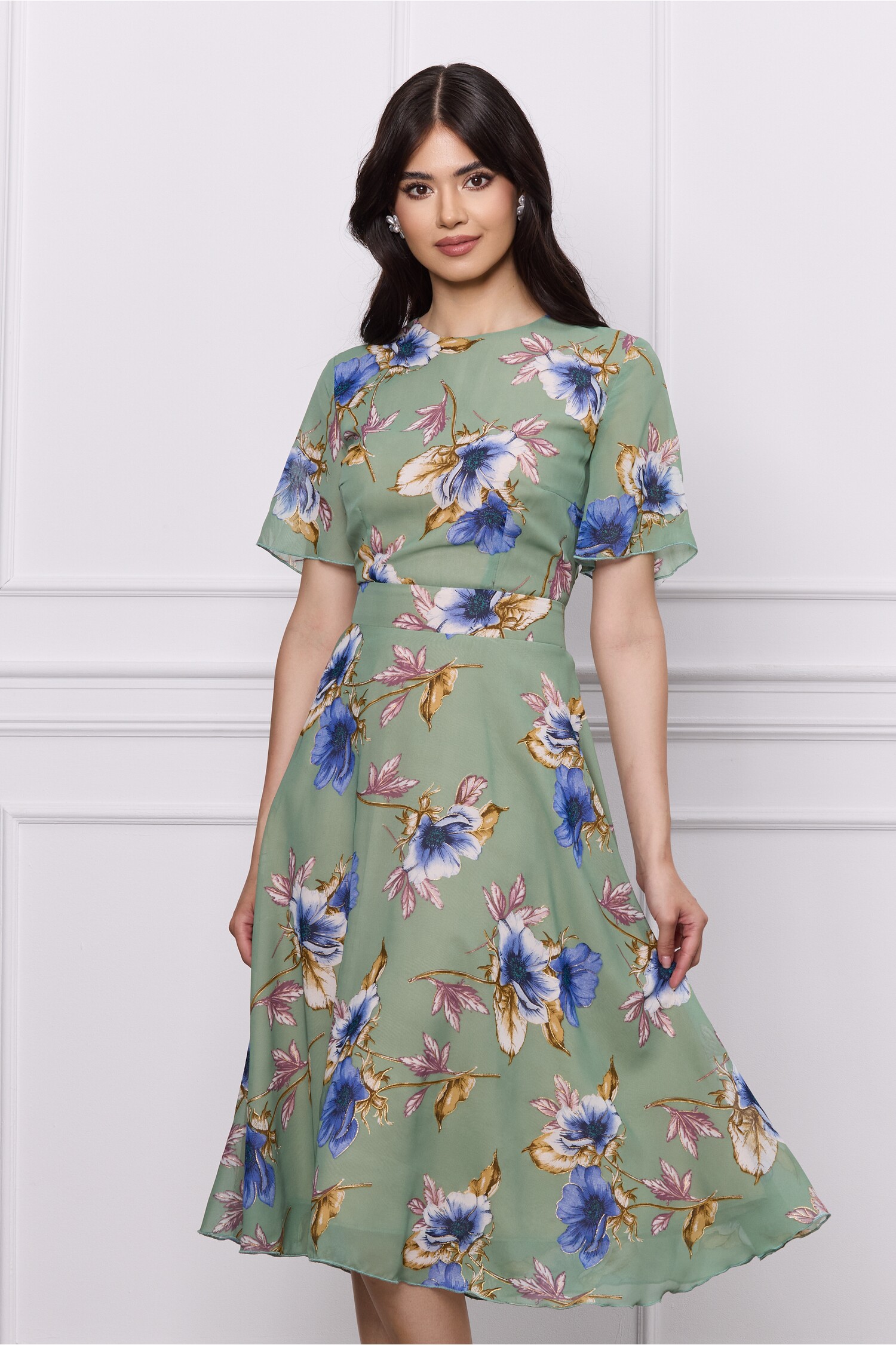 rochie-dy-fashion-verde-fistic-din-voal-cu-imprimeuri-florale-albastre-1297580-1050197-4