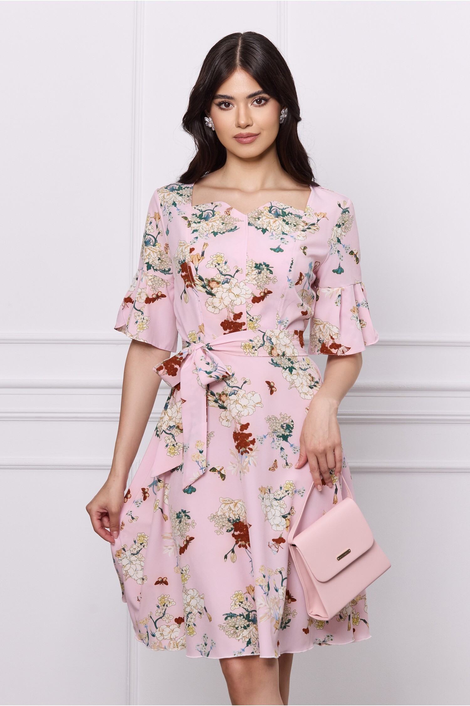 rochie-elisa-roz-cu-imprimeu-floral-si-cordon-in-talie-1296104-1050674-4