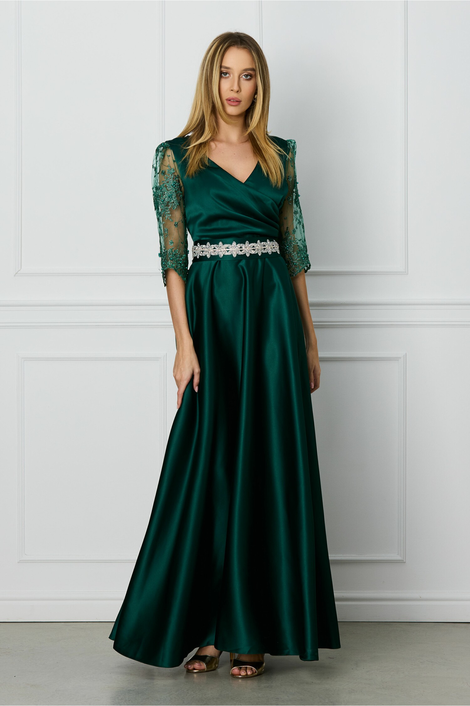rochie-ella-collection-adria-lunga-verde-cu-cordon-in-talie-1311875-1062494-4