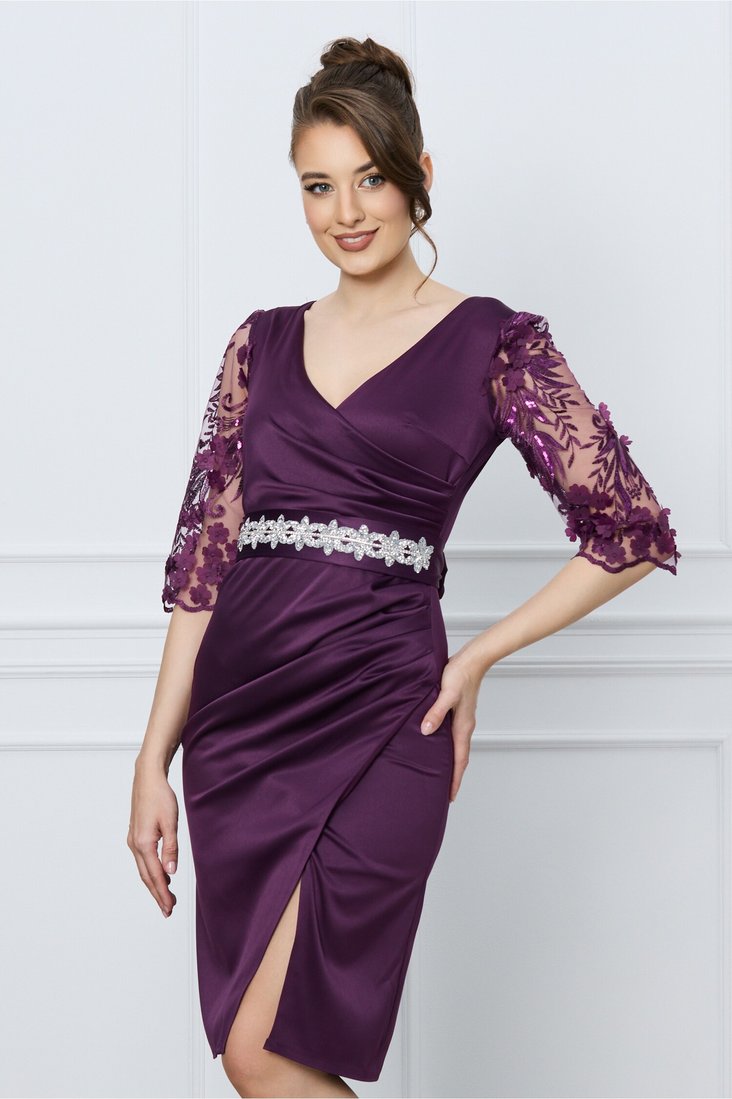 rochie-ella-collection-atena-mov-cu-maneci-din-datela-si-cordon-in-talie-1287101-1039235-4