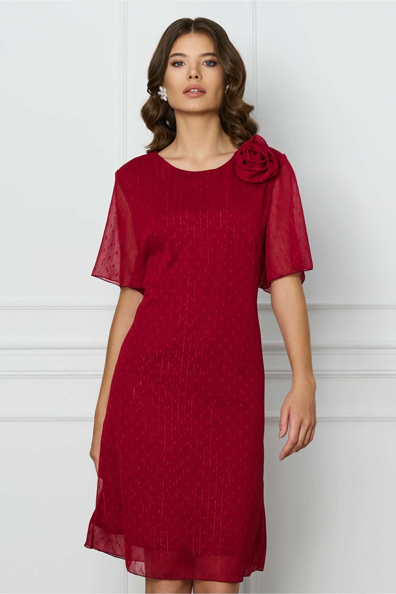 rochie-ella-collection-elsa-bordo-cu-insertii-din-fir-lurex-si-buline-1310150-1061138-4