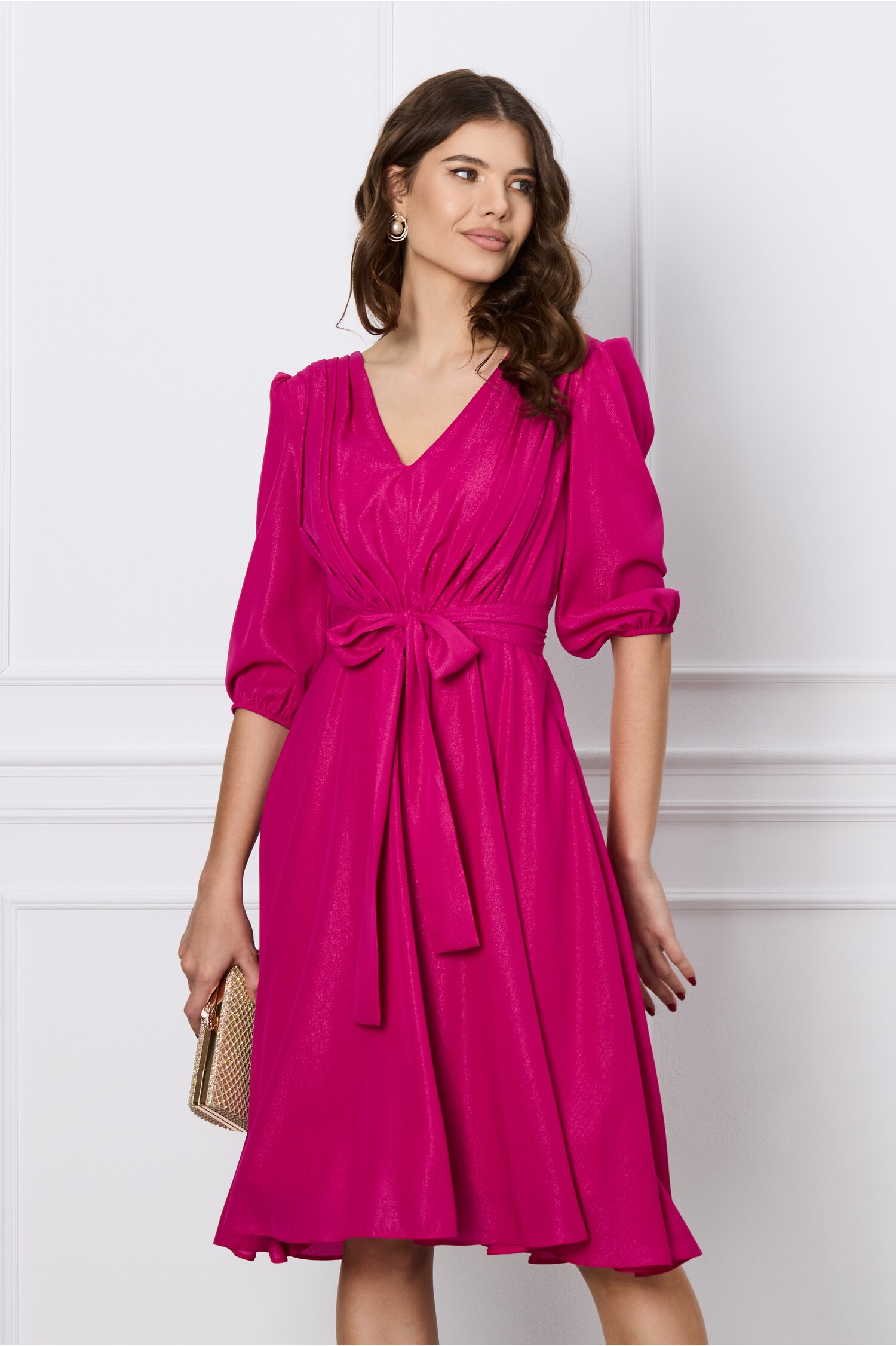 rochie-ella-collection-inna-fucsia-cu-fir-lurex-si-cordon-in-talie-1299413-1051556-4