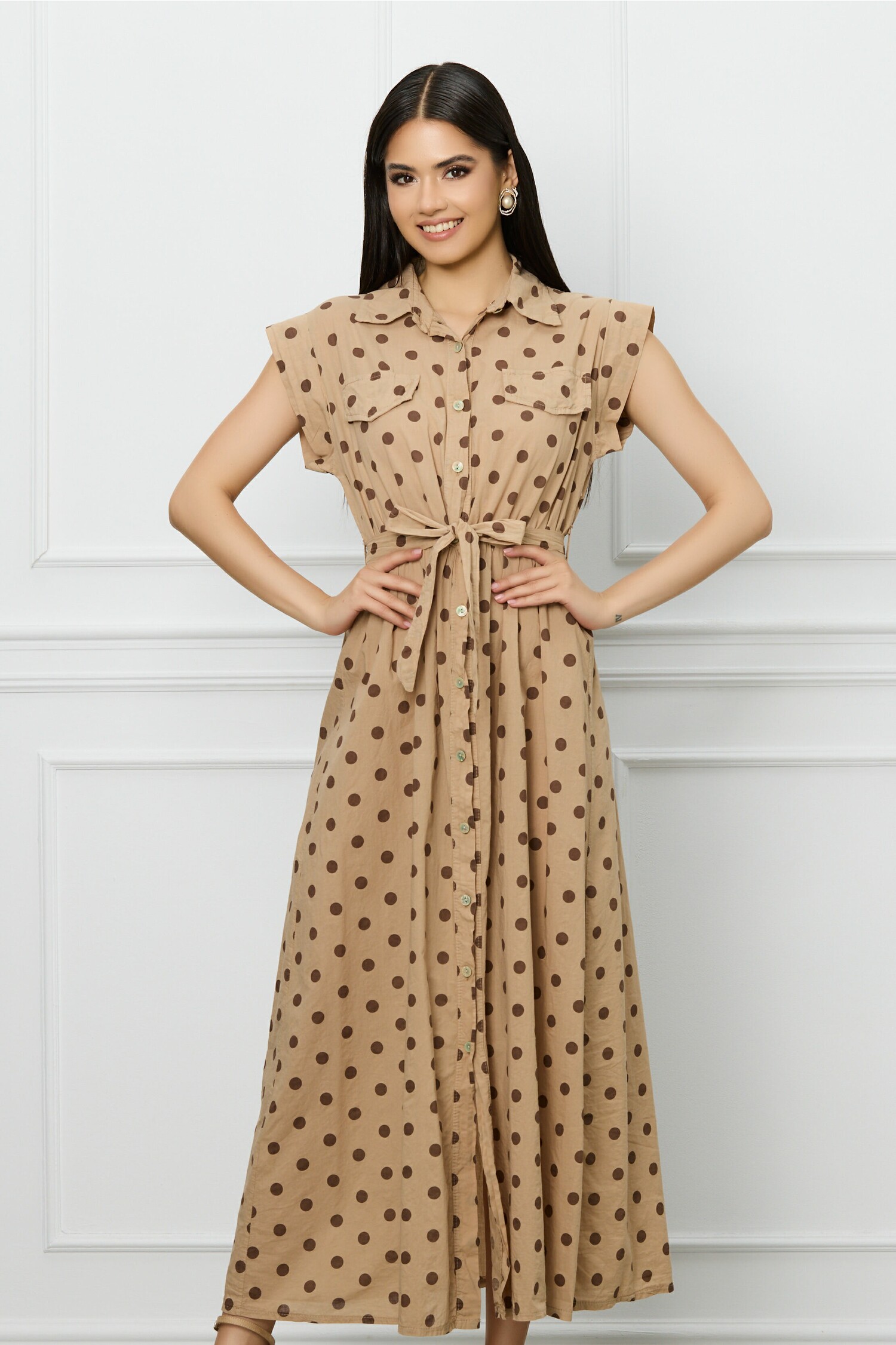 rochie-hanna-bej-cu-buline-maro-si-cordon-in-talie-1308647-1060487-4