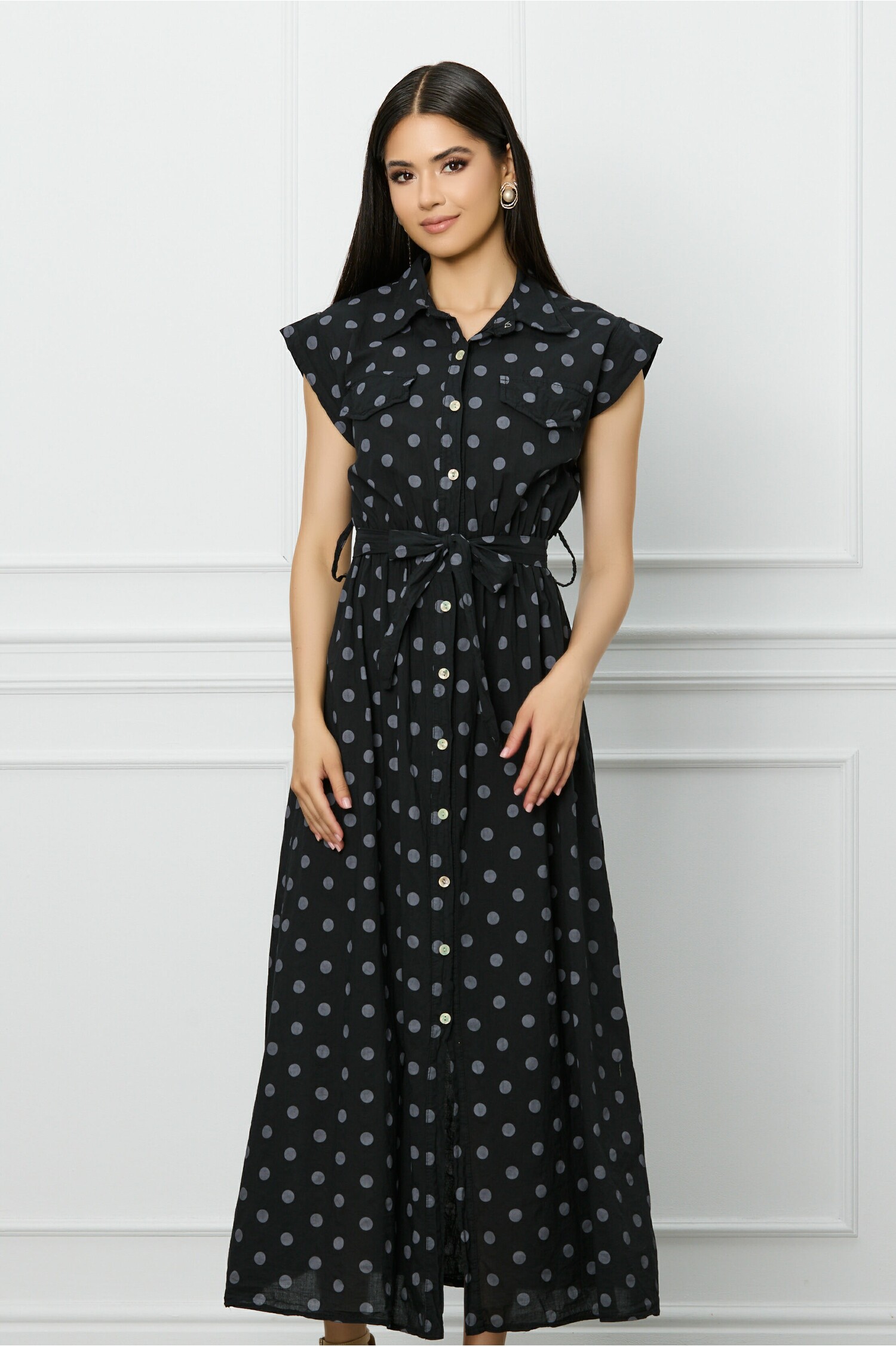rochie-hanna-neagra-cu-buline-gri-si-cordon-in-talie-1308659-1060517-4