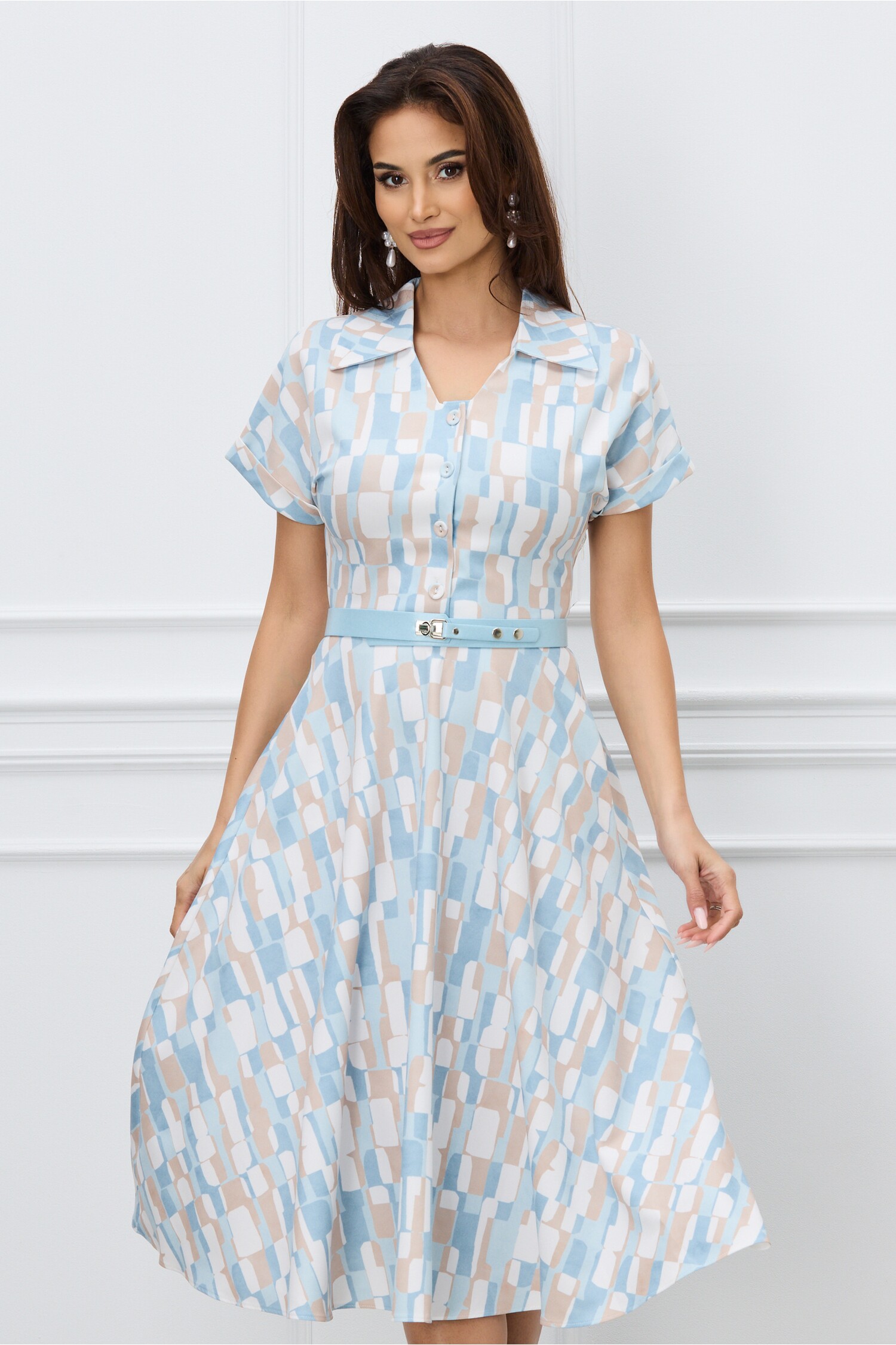 rochie-mara-bleu-cu-imprimeuri-bej-si-curea-in-talie-1290566-1044458-4