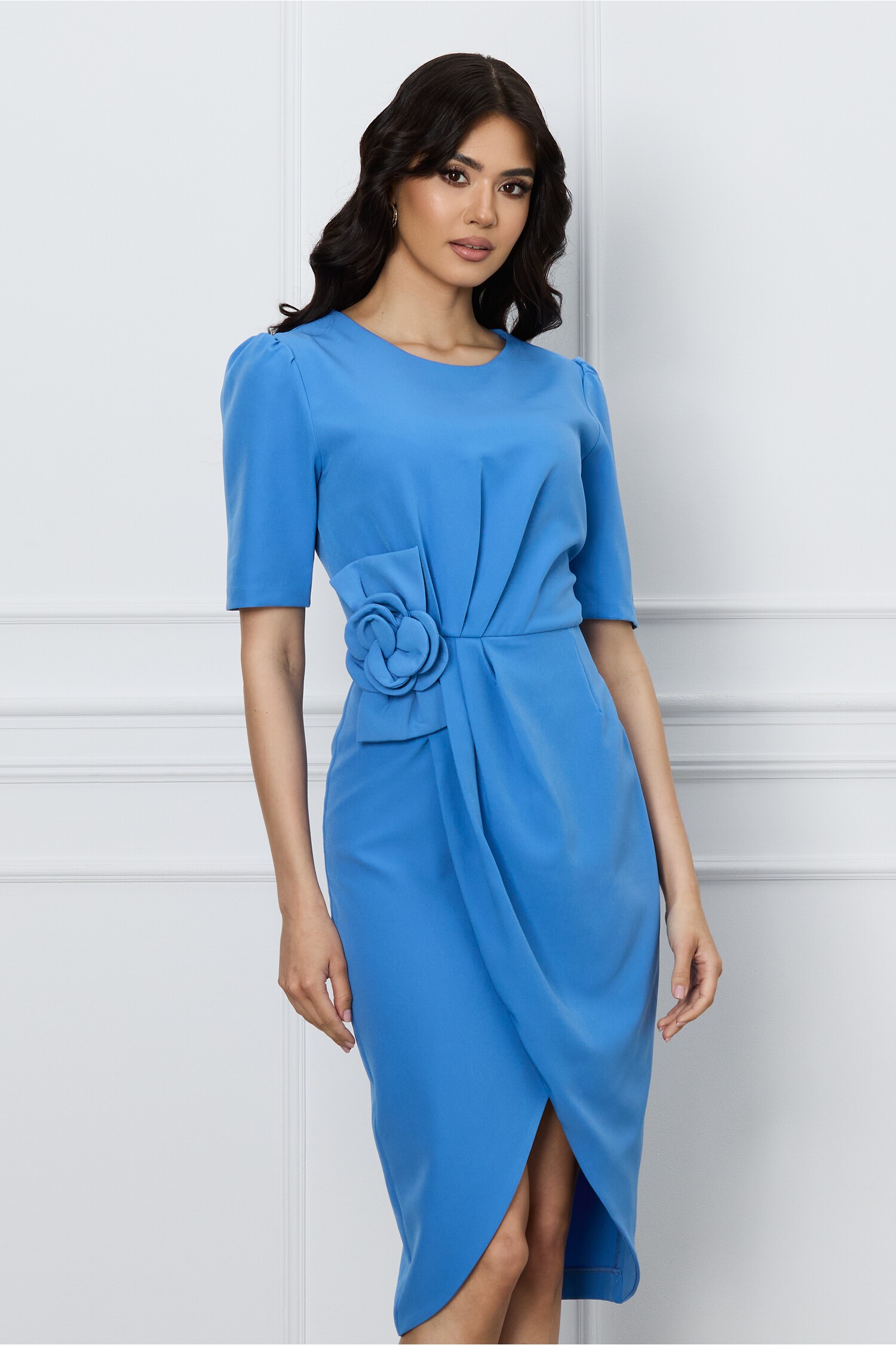 rochie-mbg-bleu-cu-floare-3d-in-talie-1279856-1053089-4