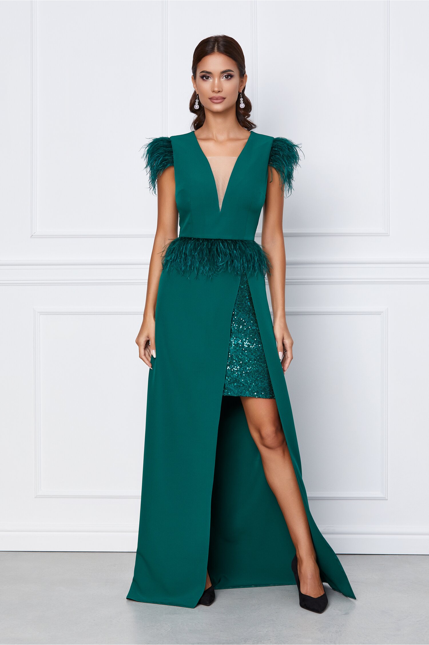 rochie-mbg-verde-lunga-cu-pene-si-paiete-1079103-869691-4