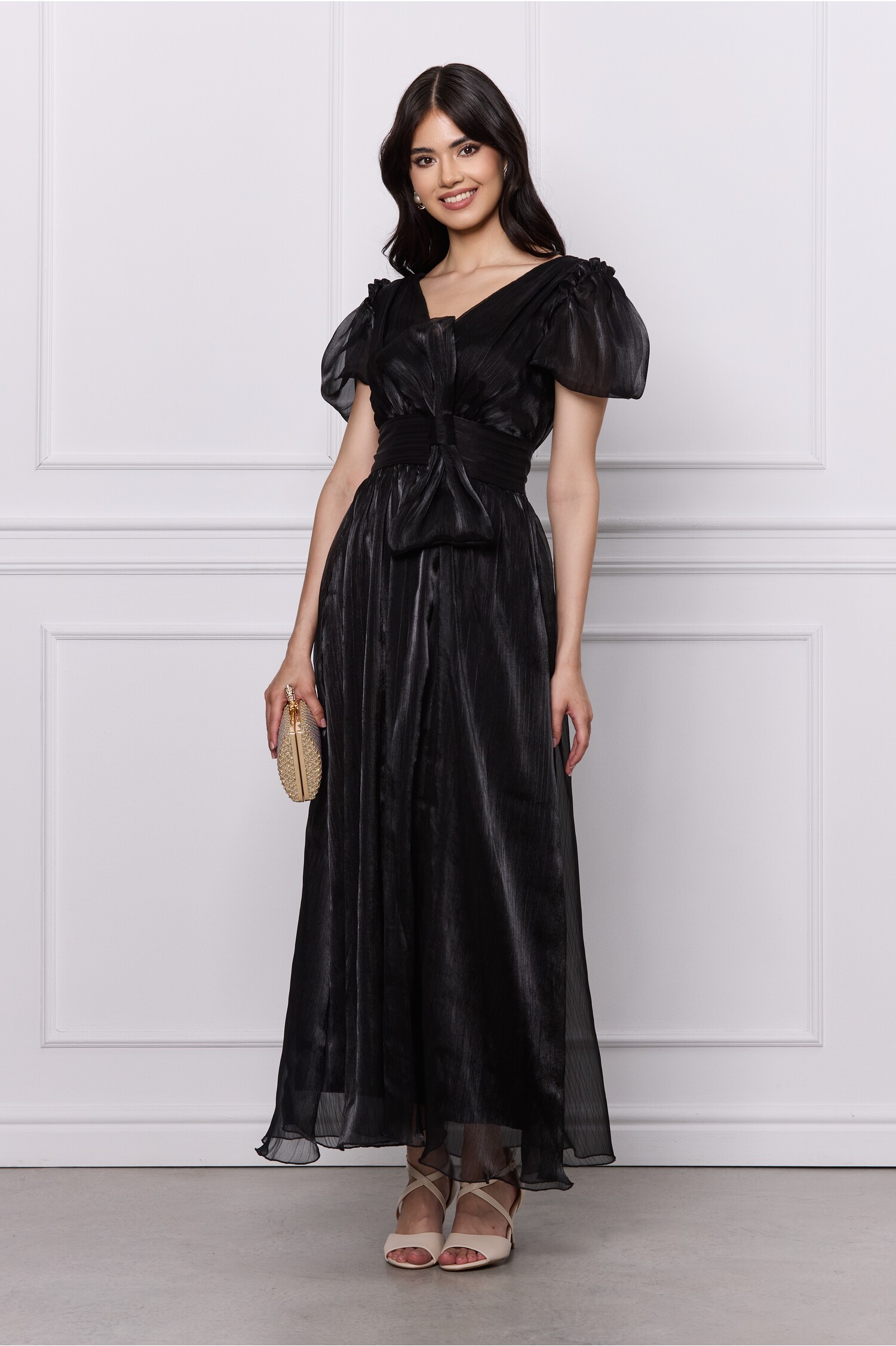 rochie-moze-neagra-din-organza-cu-funda-in-talie-1299812-1052372-4