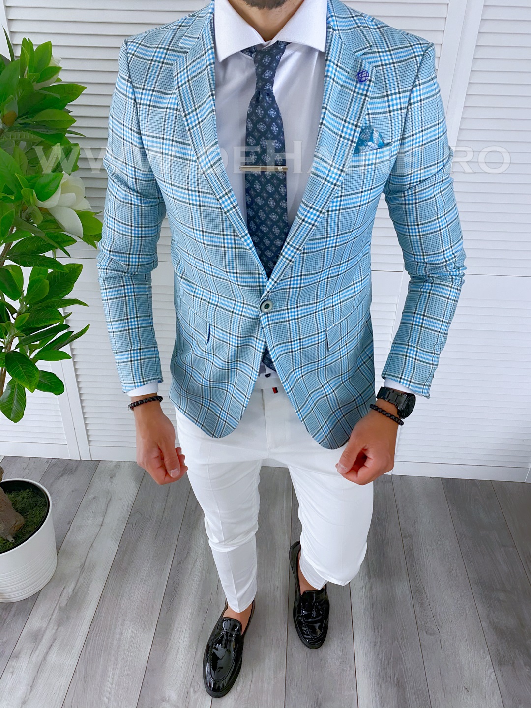 sacou-barbati-elegant-in-carouri-slim-fit-online-zara-Mansfield-B4237-haine-barbati-a