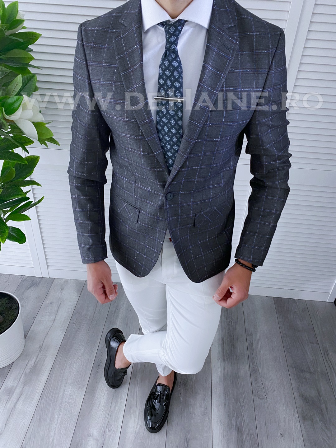 sacou-barbati-elegant-in-carouri-slim-fit-online-zara-Mansfield-B4241-haine-barbati-a