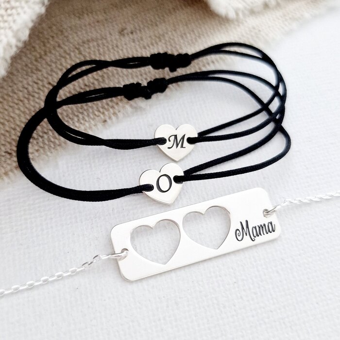 set-3-bratari-personalizate-mama-cu-2-fete-placuta-cu-lantisor-si-2-inimioare-decupate-cu-snur-argint-925-76562-4