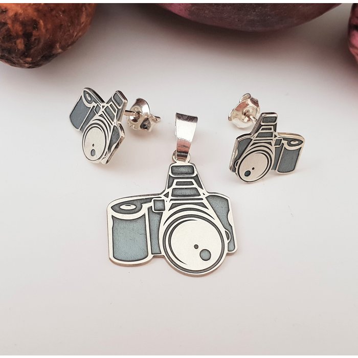 set-pandantiv-si-cercei-aparat-foto-argint-925-20244-4