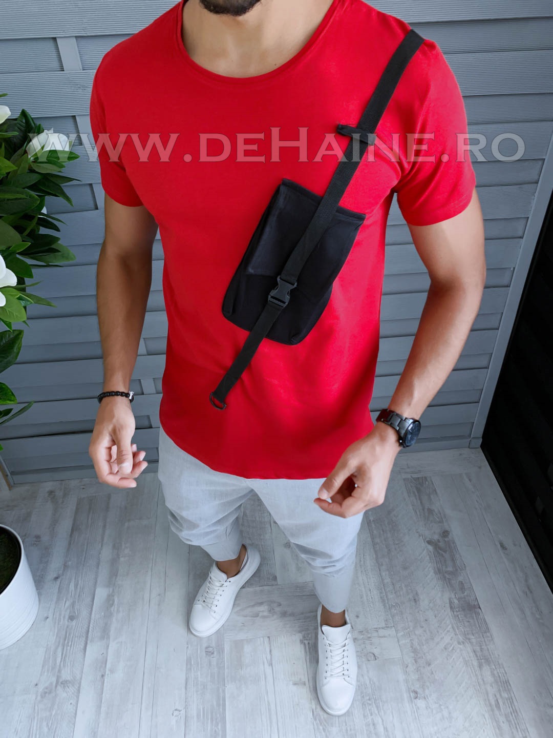 tricou-barbati-zara-online-eksi2-B1953-rosu