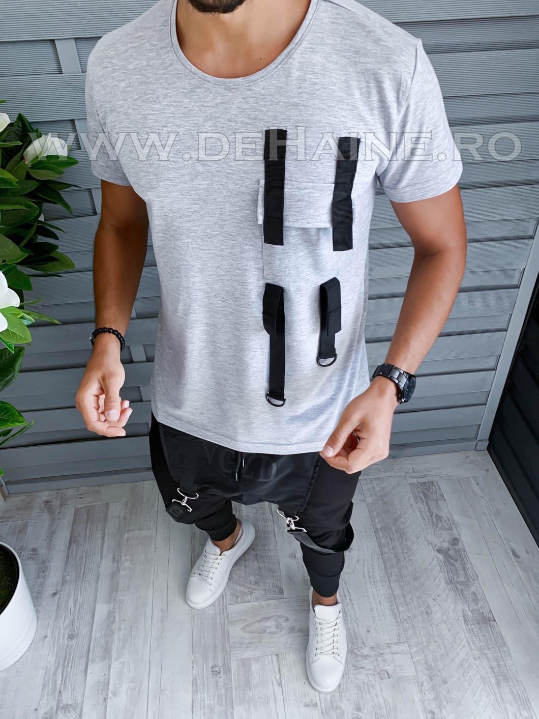tricou-barbati-zara-online-eksi7-B1950-gri-2