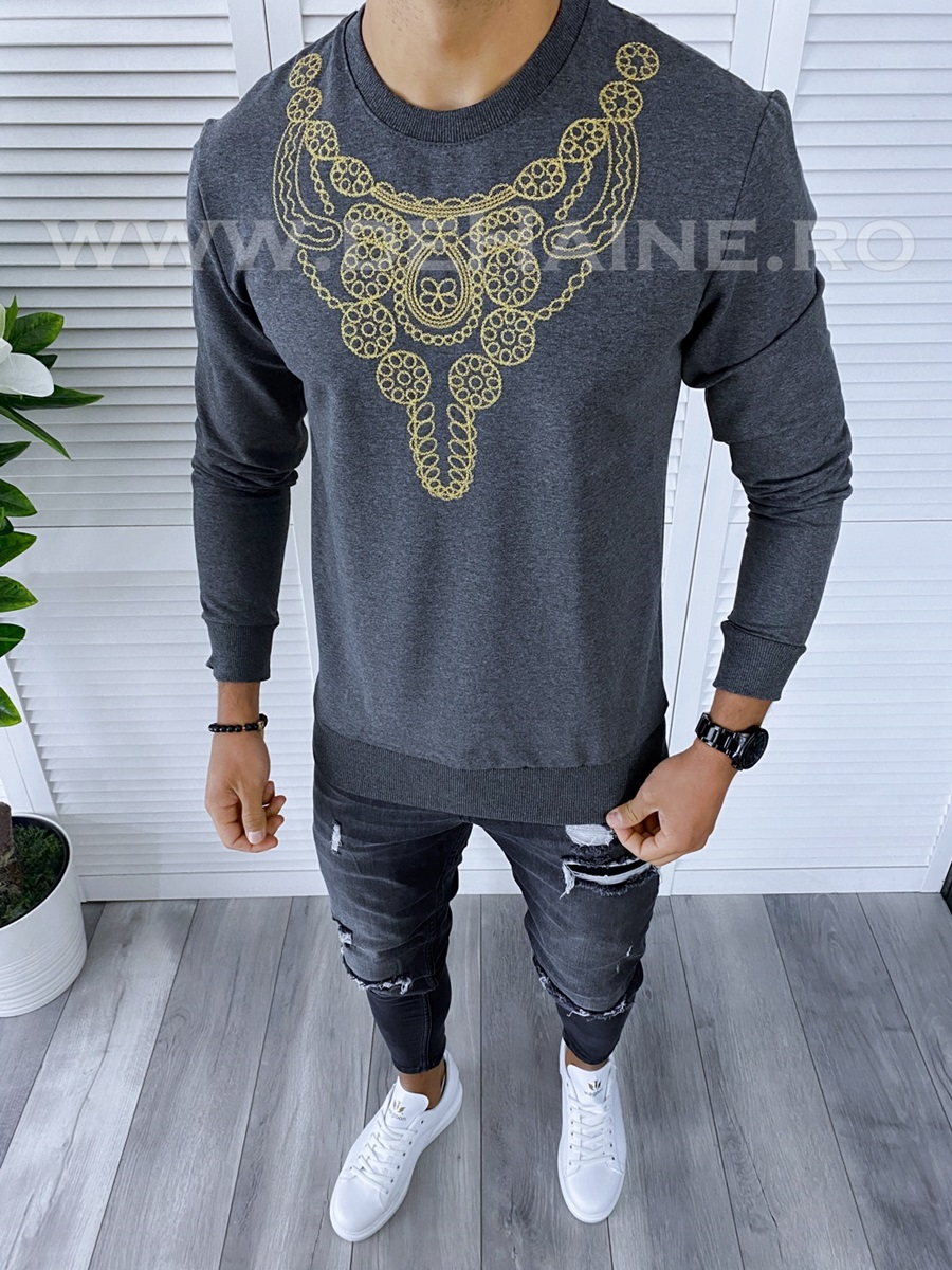 2557-Bluza-barbati-slim-fit-gri-online-zara-eksi1-haine-barbati-b