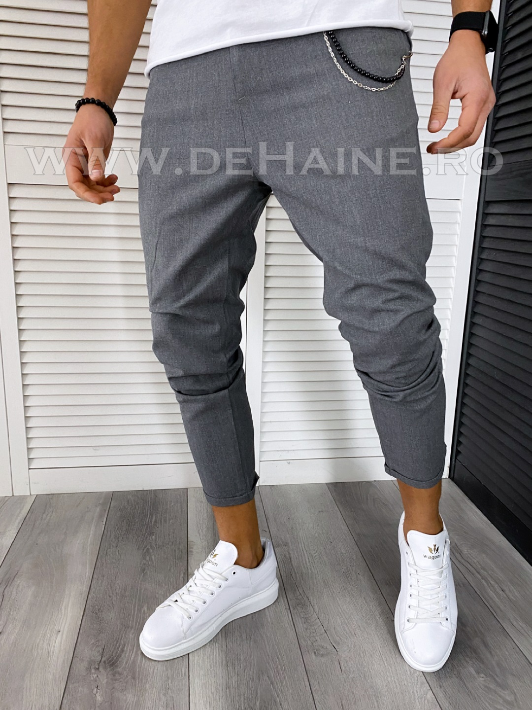 B2496-Pantaloni-casual-barbati-slim-fit-gri-inchis-online-jr7-man-haine-barbati-a