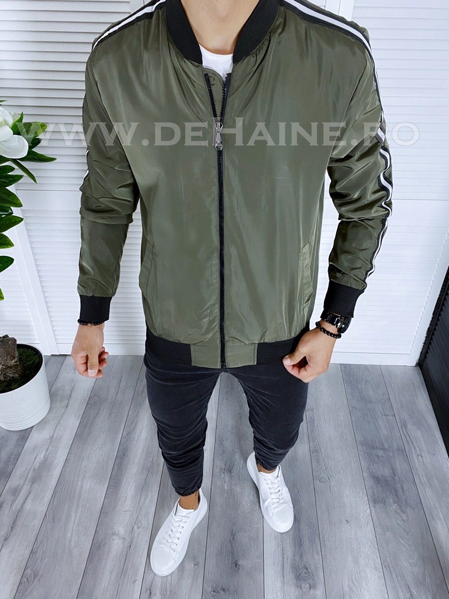 B5987-geaca-de-toamna-barbati-slim-fit-philip-guston-online-zara-kaki-haine-barbati-a