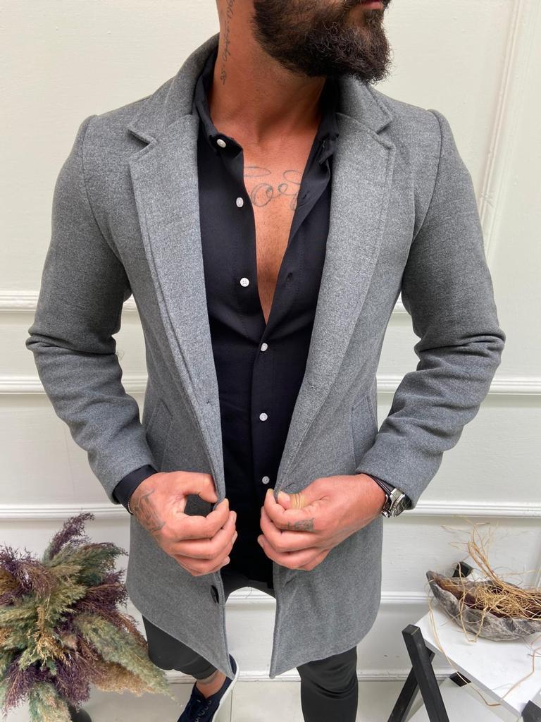B6791-palton-barbati-gri-inchis-slim-fit