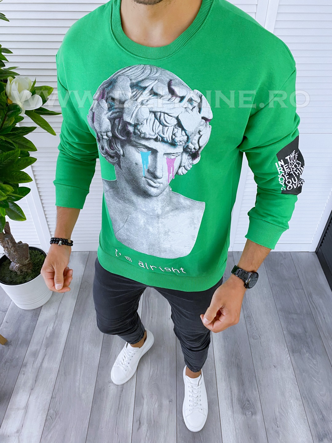K404-hanorac-barbati-slim-fit-verde-online-zara-Eksi1-haine-barbati-b