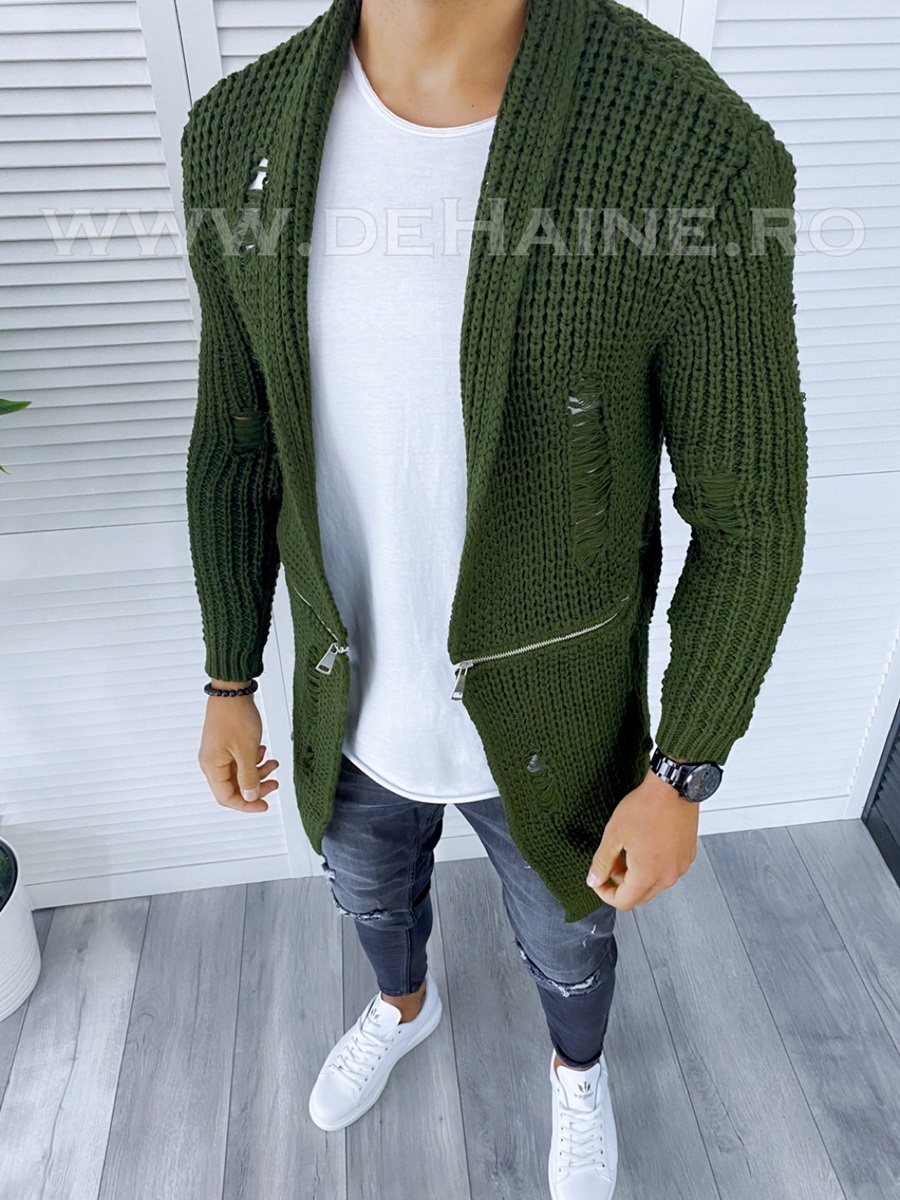 T3693-Cardigan-barbati-slim-fit-verde-online-zara-eksi1-haine-barbati-b