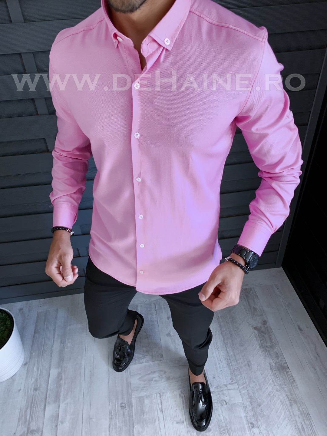 camasa-barbati-online-zara-Carisma-B1325-roz-b